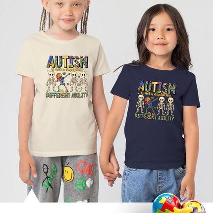 Autism Awareness Shirt - Autism is Not a Disability Shirt - Autism Awareness Stuff - Autism Acceptance Tee