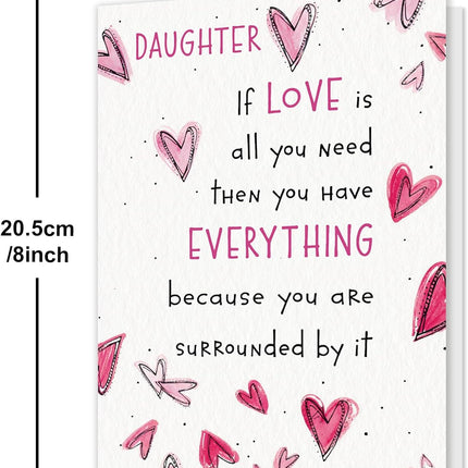 Mothers Day Gifts for Daughter, Funny Mother's Day Card for Daughters, To My Daughter from Mom