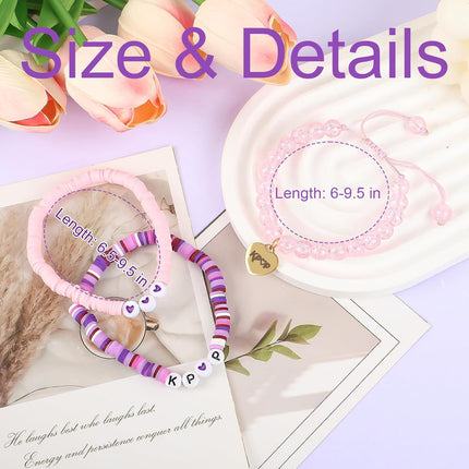 KPop Bracelet Merch K POP Crystal Bead Bracelets Stuff Korea-Pop Demon Christmas Jewelry Music Party Favors Cosplay Outfits Birthday Gifts for Girls Women Daughter Sister Fans