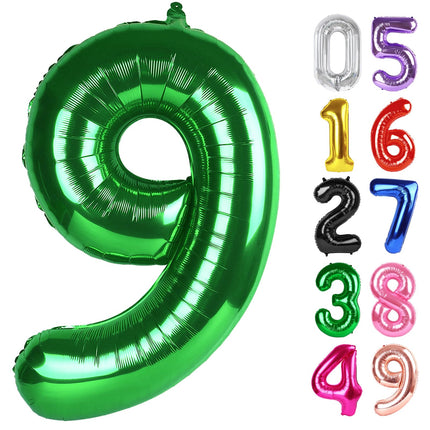 Gold 1 Balloon - Number Balloon 40 Inch, 1st Gold Birthday Decorations