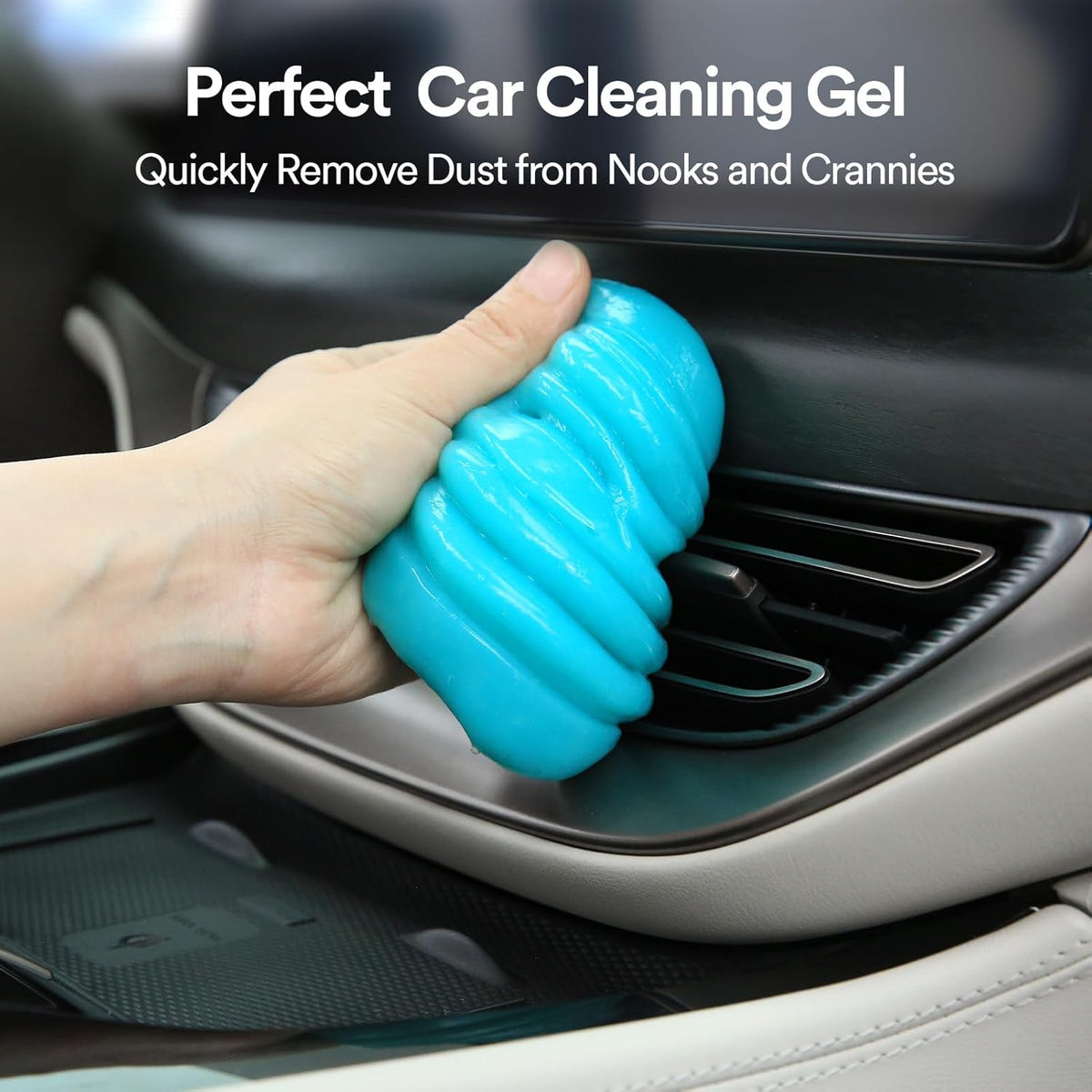 Car Cleaning Gel Car Clean Putty, Universal Car Interior Cleaner Slime, Perfect Cleaning Kit Supplies - photo 2