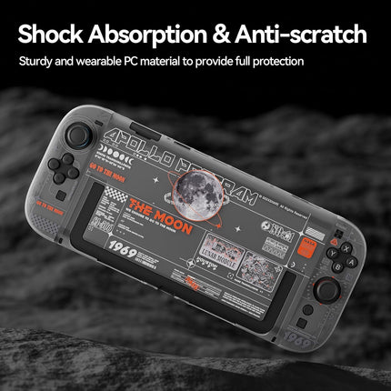 GeekShare Hard Case Compatible with Nintendo Switch 2 (2025), Anti-Scratch Dockable Protective Cover for Switch 2 with Detachable Joysticks, The Moon