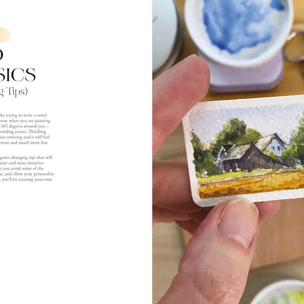 The Big Book of Tiny Painting: An Artist's Guide to Tiny Painting Outside in Ink and Watercolour