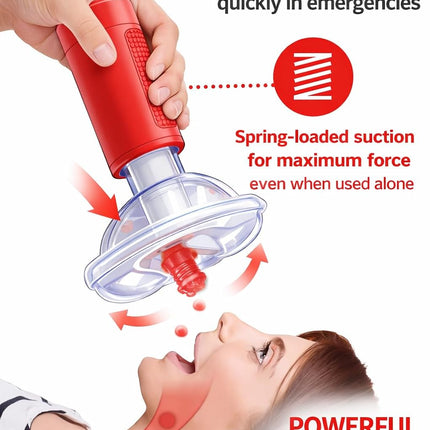 Heimlich Assistant Choking Rescue Device Bag for Emergency Situation Holder for Rescue Device Kits F16