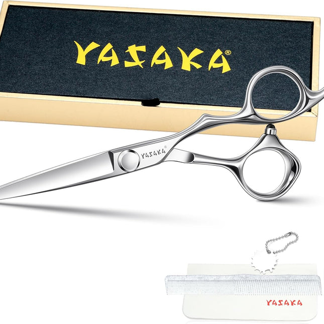 6.75-Inch Professional Hair Cutting Scissors in Silver