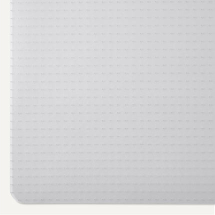 Amazon Basics Office Chair Mat for Low Pile Carpeted Floors, 46" x 60", Clear