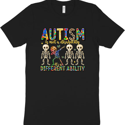 Autism Awareness Shirt - Autism is Not a Disability Shirt - Autism Awareness Stuff - Autism Acceptance Tee