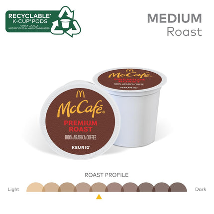 McCafe Premium Roast Coffee, Keurig Single Serve K-Cup Pods, Medium Roast, 96 Count