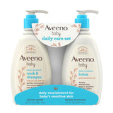 Baby Daily Care Gift Set with Oat Extract & Prebiotic Oat, Two Pack