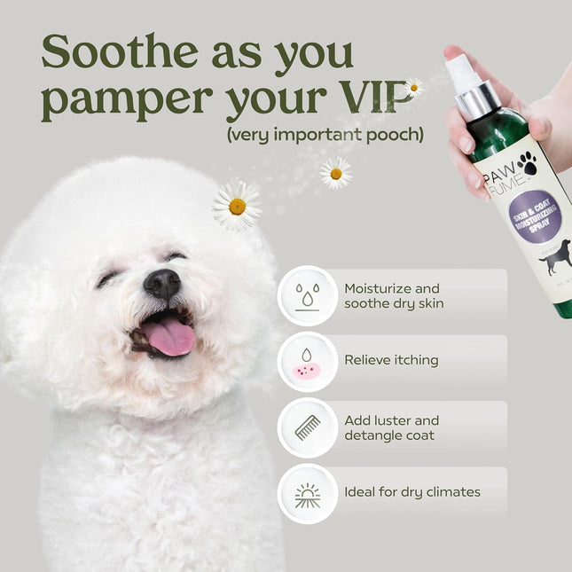Skin & Coat Detangler Spray for Dogs, 1-Pack – Soothe Dry, Itchy Coats Quickly – Non-Toxic Chamomile & - photo 2