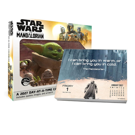 2027 Star Wars Mandalorian Day-at-a-Time Calendar