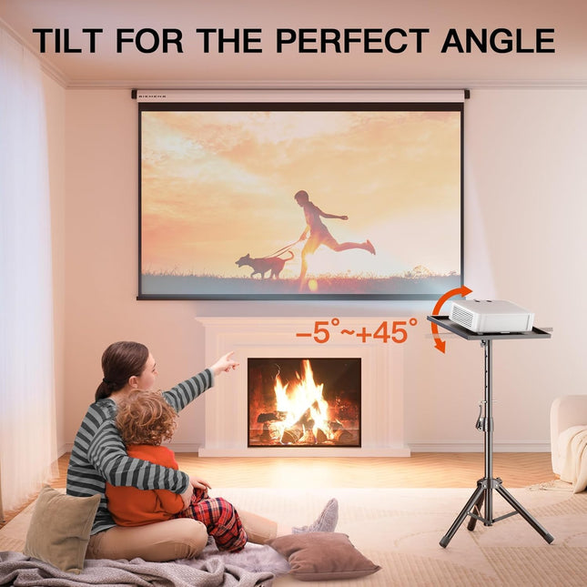Projector Stand, Laptop Stand with Adjustable Height 22 to 36 inch
