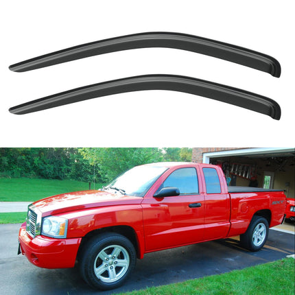 Window Visors Rain Guards for 2017-2026 Ford F250-F550 Super Duty Crew Cab