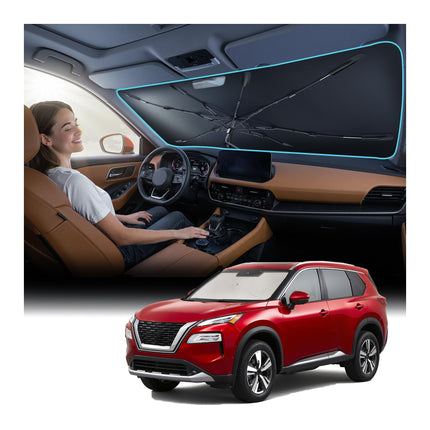 2026 Windshield Sun Shade Umbrella [Vinyl Coating Heat Shield]