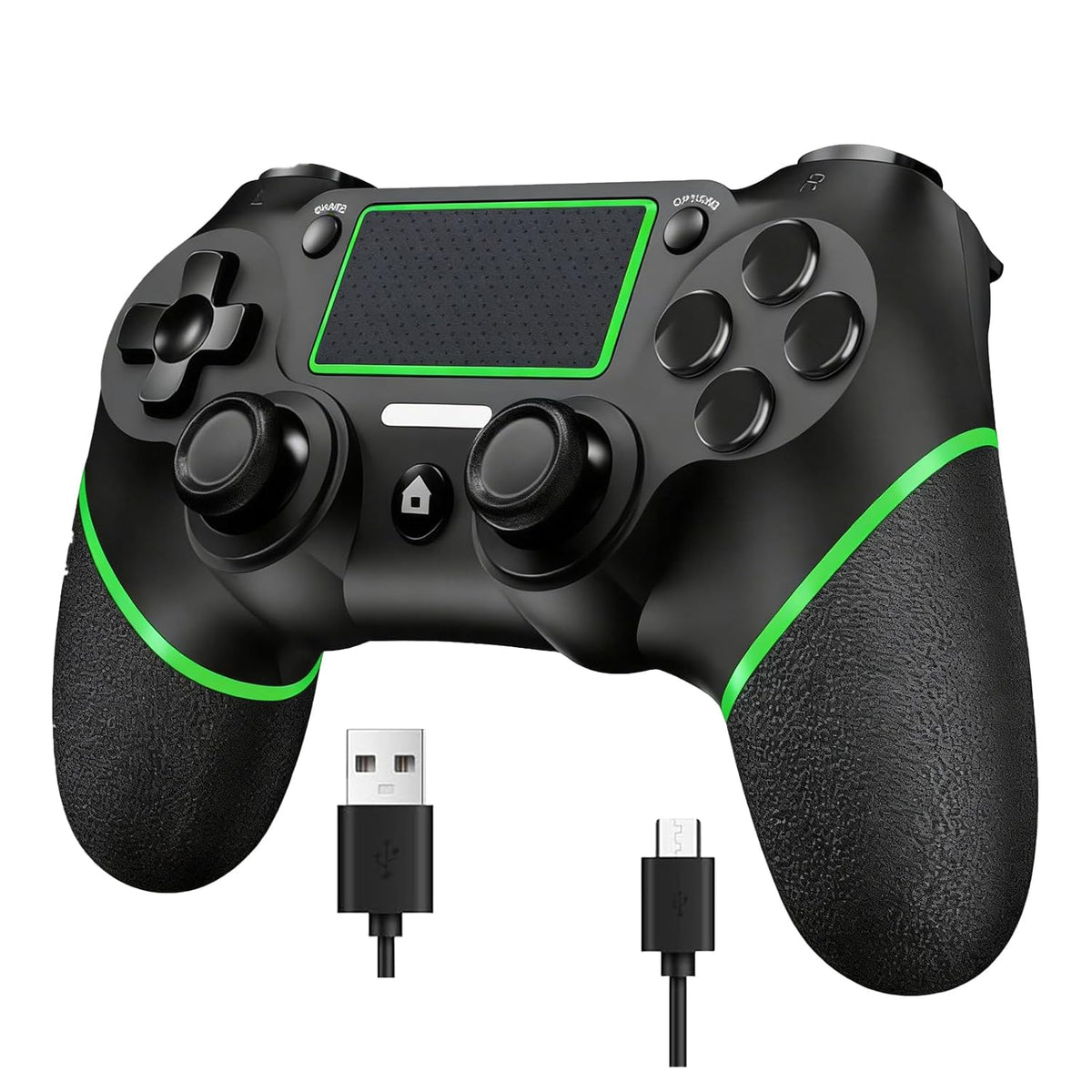 Wireless Controller for Ps4 Controller Compatible with PS4/Slim/Pro/Windows PC,with Touchpad/Vibration/Built-in