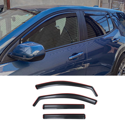Visor Rain Guards for 2022-2025 2026 Ford Maverick Accessories