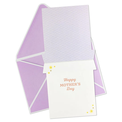 Hallmark Paper Craft Mother's Day Card for Mom, Wife, Nana, Mimi (Home Is Wherever You Are) House with Moveable Windows