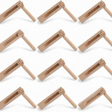 12 Pack Matracas Mexicanas Noise Maker, Wooden Spinning Ratchet Noise Makers for Soccer Football Sporting Events, Graduation and Cinco De Mayo Celebrations
