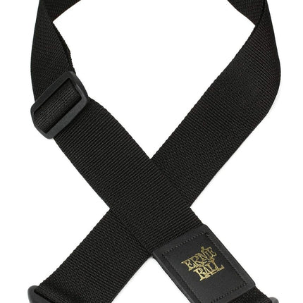 Ernie Ball Polypro Guitar Strap, Black (P04037)