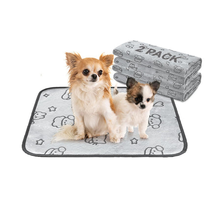 Reusable Puppy Pads, Washable Pee Pads, Leakproof 18"x 24" 2 Pack