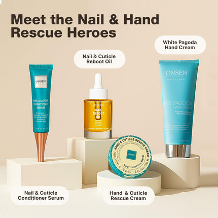 Nail & Cuticle Cream Treatment w/Japanese Tsubaki, Jojoba & Lavender Oil, Shea Butter – Strengthens Nails, Softens Cuticles - Daily Repair Care (1 Count/15 ml)