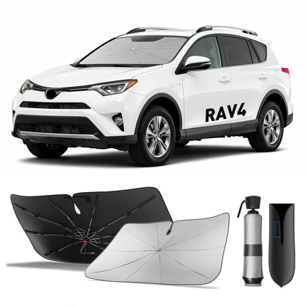 Windshield Sun Shade Umbrella: Custom Fit for Toyota-Camry 2000-2026
