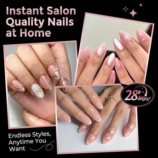 Short Almond Nail Tips - photo 2