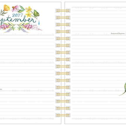 Katie Daisy 2027 Deluxe Weekly Planner: Flowers Always