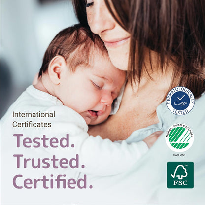 Hypoallergenic Dream Baby Diapers, Premium Eco-Labeled Sustainable Diapers, Enhanced Leakage Protection - photo 4