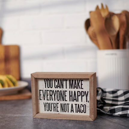 Rustic Farmhouse Decor - Inspirational Wall Art, Wooden Table/Shelf Decor, Boho Kitchen Accessories 5”x7”