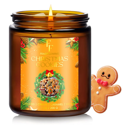 Fall Candles Set, 4 Pack Candles for Home Scented Natural Soy Wax, Autumn Gifts Set for Women Men, Fall Fragrance of Pumpkin/Cinnamon/Vanilla Cupcake/Apple
