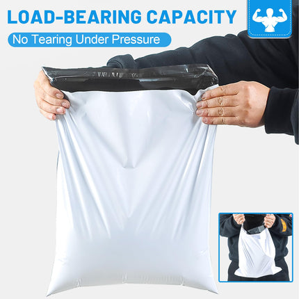 Poly Mailers 10x13 Inch 50 Pcs, Large Shipping Bags for Clothing