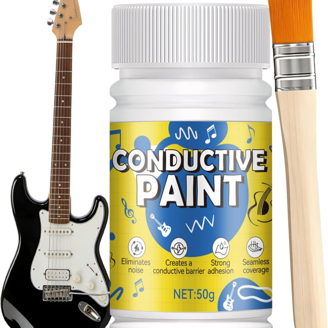 Premium Conductive Paint for Electric Guitar Shielding & Blocker