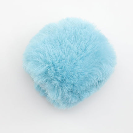 LEFXMOPHY MV7 Windscreen for SHURE MV7 MV7X Microphone Replacement Windscreen, Blue Furry Wind Muff Mic Cover