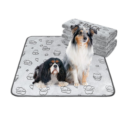 Reusable Puppy Pads, Washable Pee Pads, Leakproof 18"x 24" 2 Pack