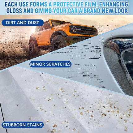 2Pcs Nano Quick Coat Restore Coating Spray,2026 New Advanced Automobile Quick-Acting Coating Agent,Quick Effect CoatingAgent Spray with Waterless Wash Polish & Paint Protection Long-Lasting Car