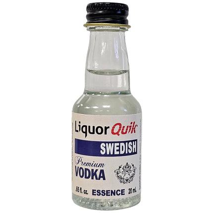 Liquor Quik Natural Vodka Essence, 20 mL (Swedish Vodka)