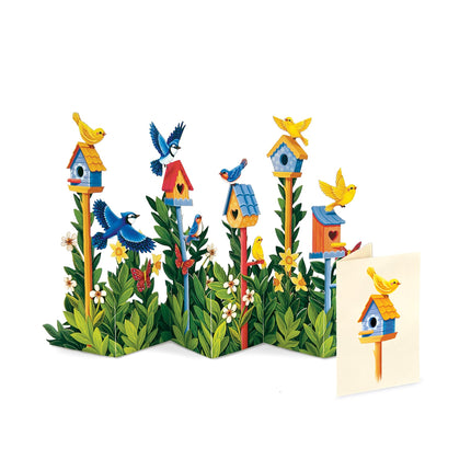 Pop Up Cards, Hummingbird Oasis, 12 Inch Life Sized Forever Flower Bouquet 3D Popup Greeting Card - photo 15