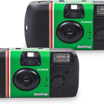 Fujifilm QuickSnap Flash 400 One-Time-Use Camera - 2 Pack