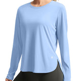 Women's Sun Shirts UPF 50+ Long Sleeve Workout Hiking Tops