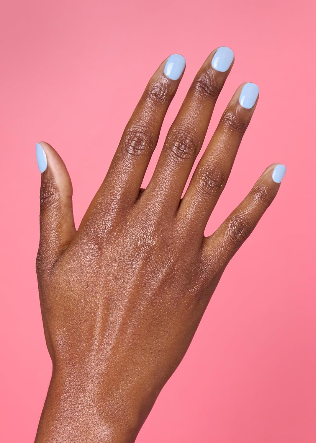 Semi-Cured Gel Nail Strips - N Cream Sky Blue - photo 2