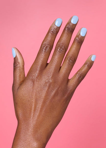 Semi-Cured Gel Nail Strips - N Cream Sky Blue - photo 2