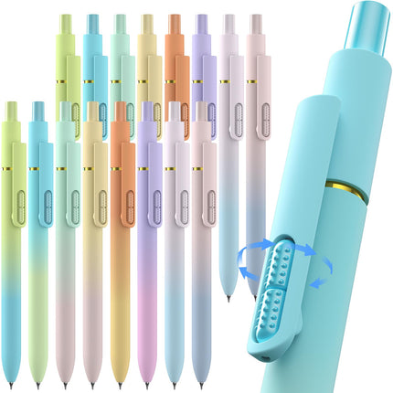 8 Pcs Gel Pens, Quick-Dry Long Lasting Black Ink-0.7mm Fine Point