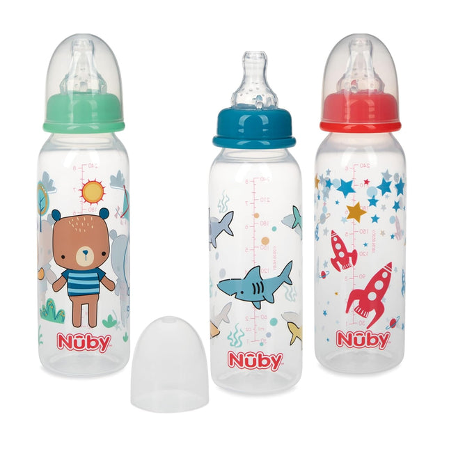 Printed Non-Drip 8oz Bottle