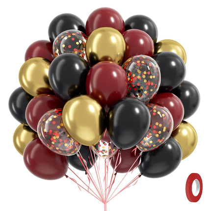 60pcs Purple Balloons 12inch with Metallic Pastel Dark Purple Balloons