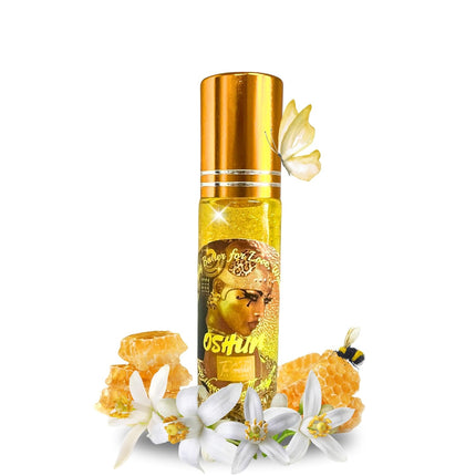 Roll-On Oils – Pheromone-Infused Ritual Perfume Oil, Unisex 10ml | Hoodoo, Wicca, Pagan, Conjure, TSA-Friendly (Oshun)