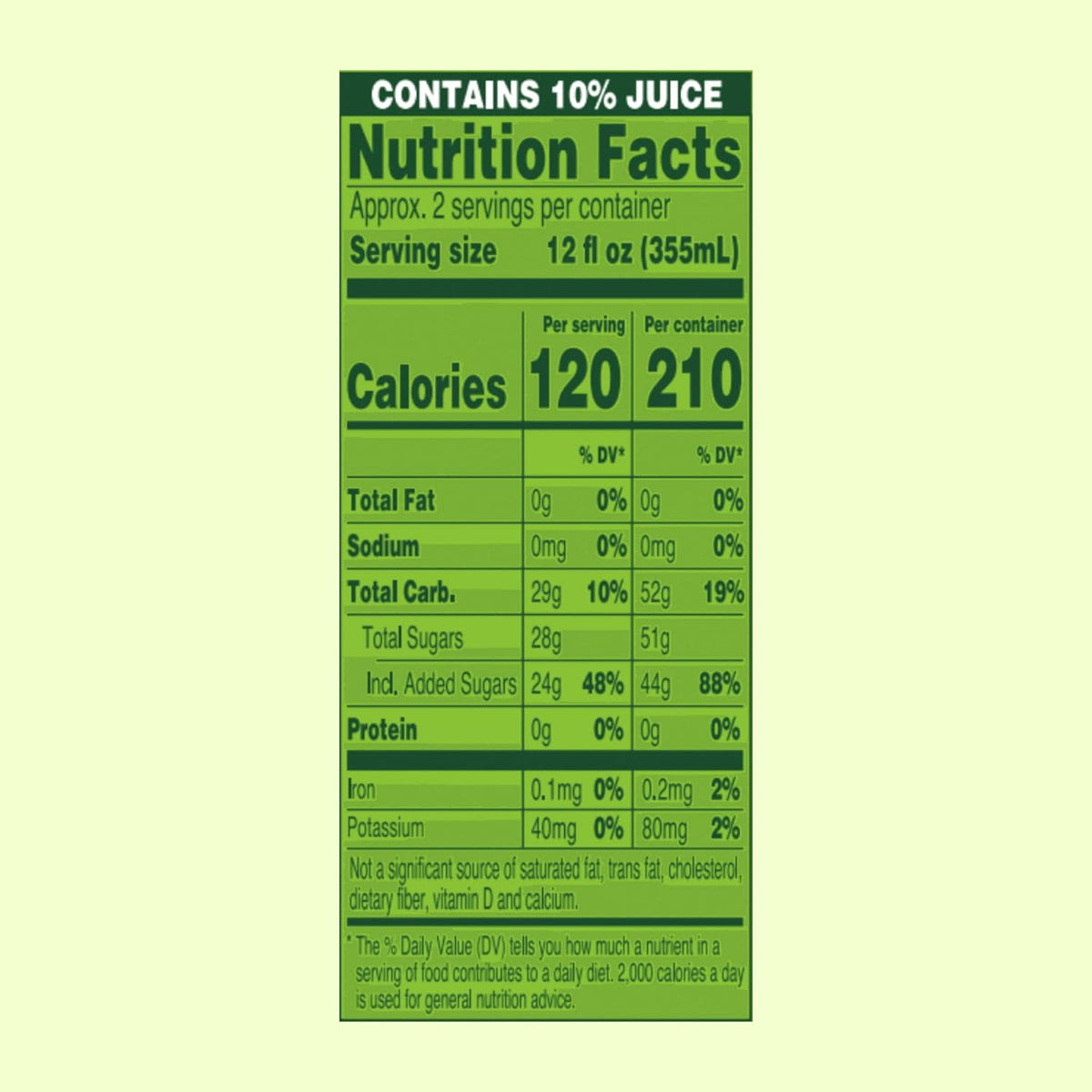 Apple Lime Rickey Sparkling Soda - Big - photo 2