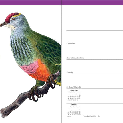 Effin' Birds 2027 Monthly/Weekly Planner Calendar