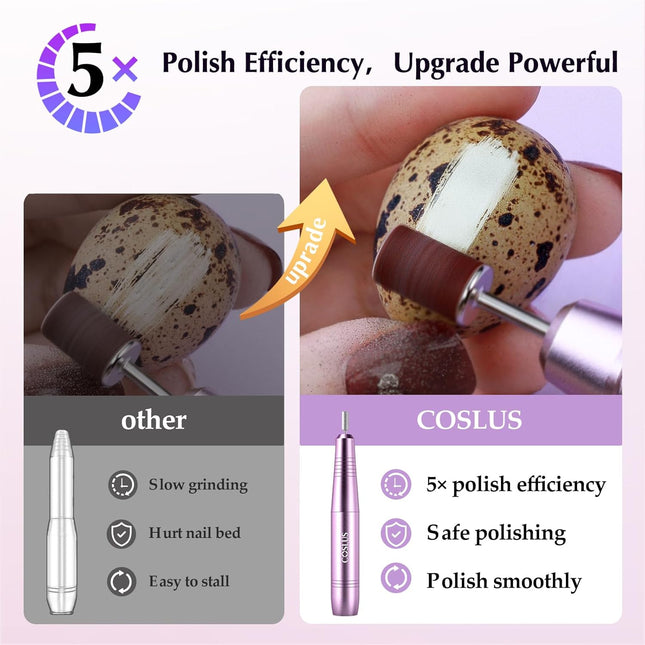Electric Nail Drill File Professional: for Acrylic Gel Dip