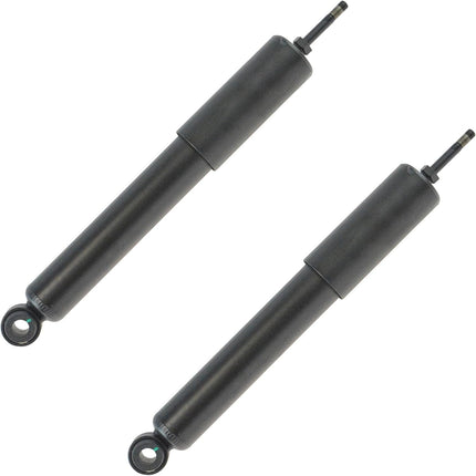 TRQ Front Shock Absorber Driver & Passenger Side Pair Set of 2 for Ford E Series Van